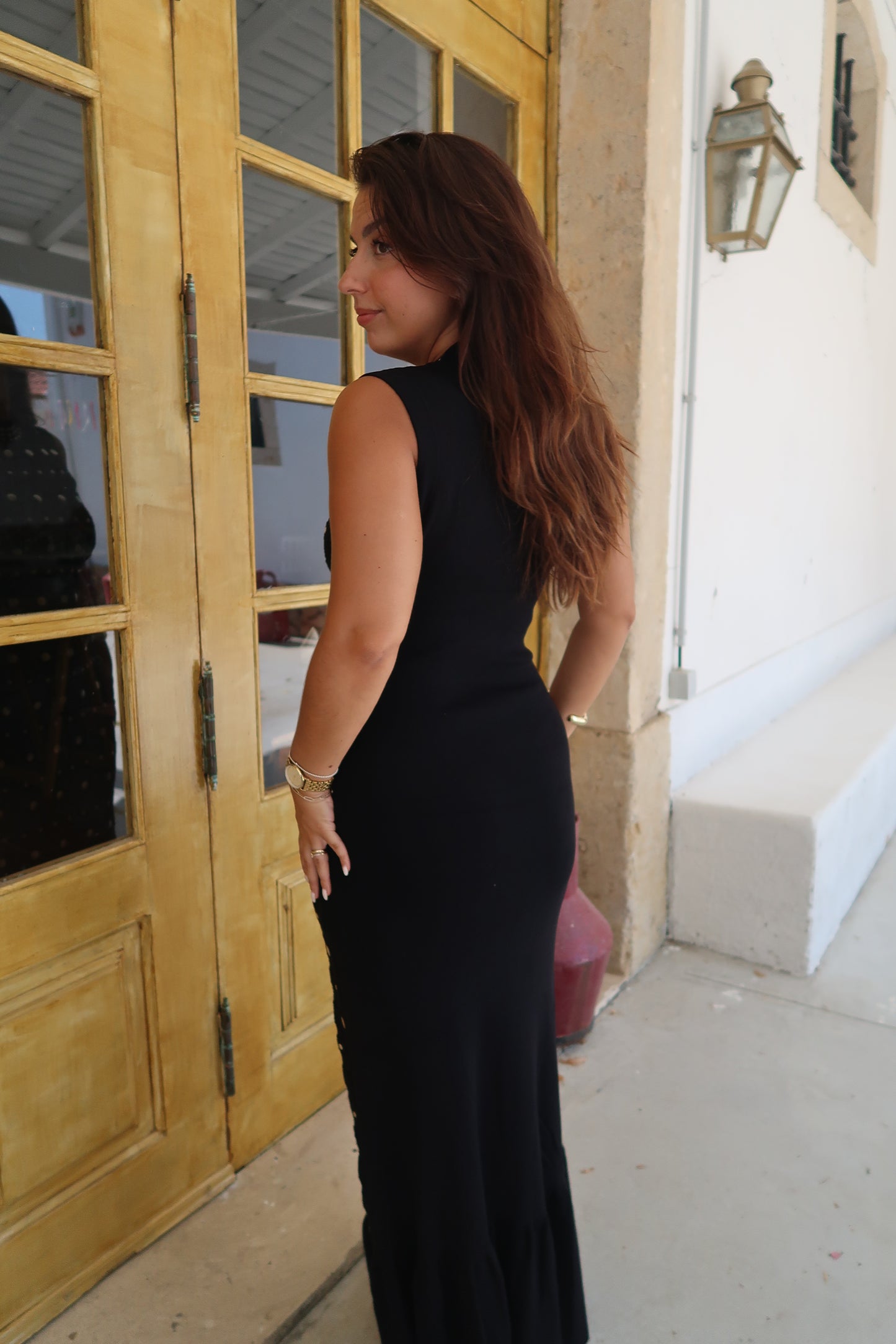 VESTIDO TACHAS DARA
