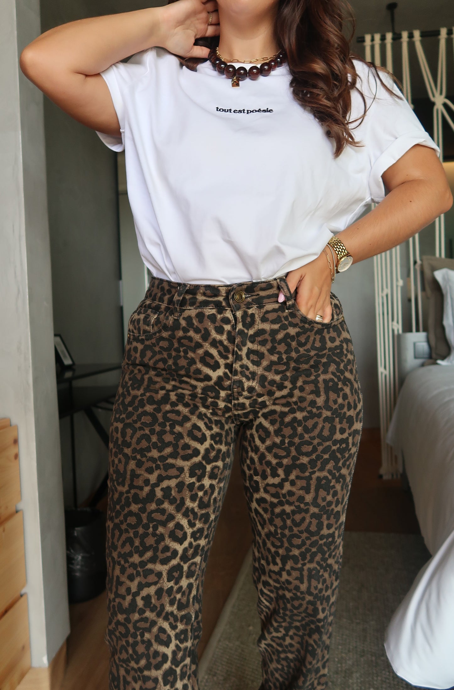 CALÇAS ANIMAL PRINT