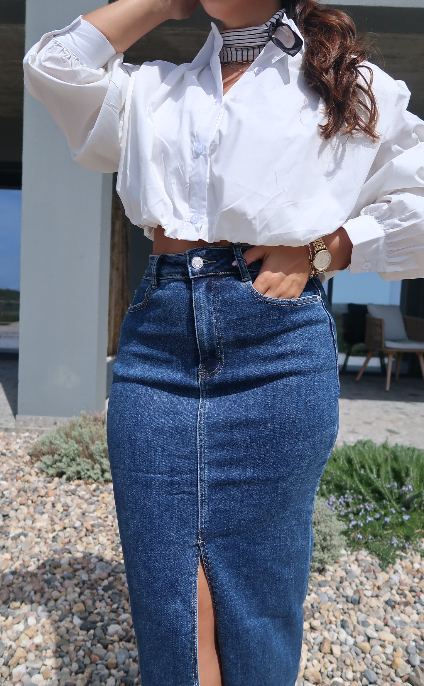 CAMISA CROPPED HARPER