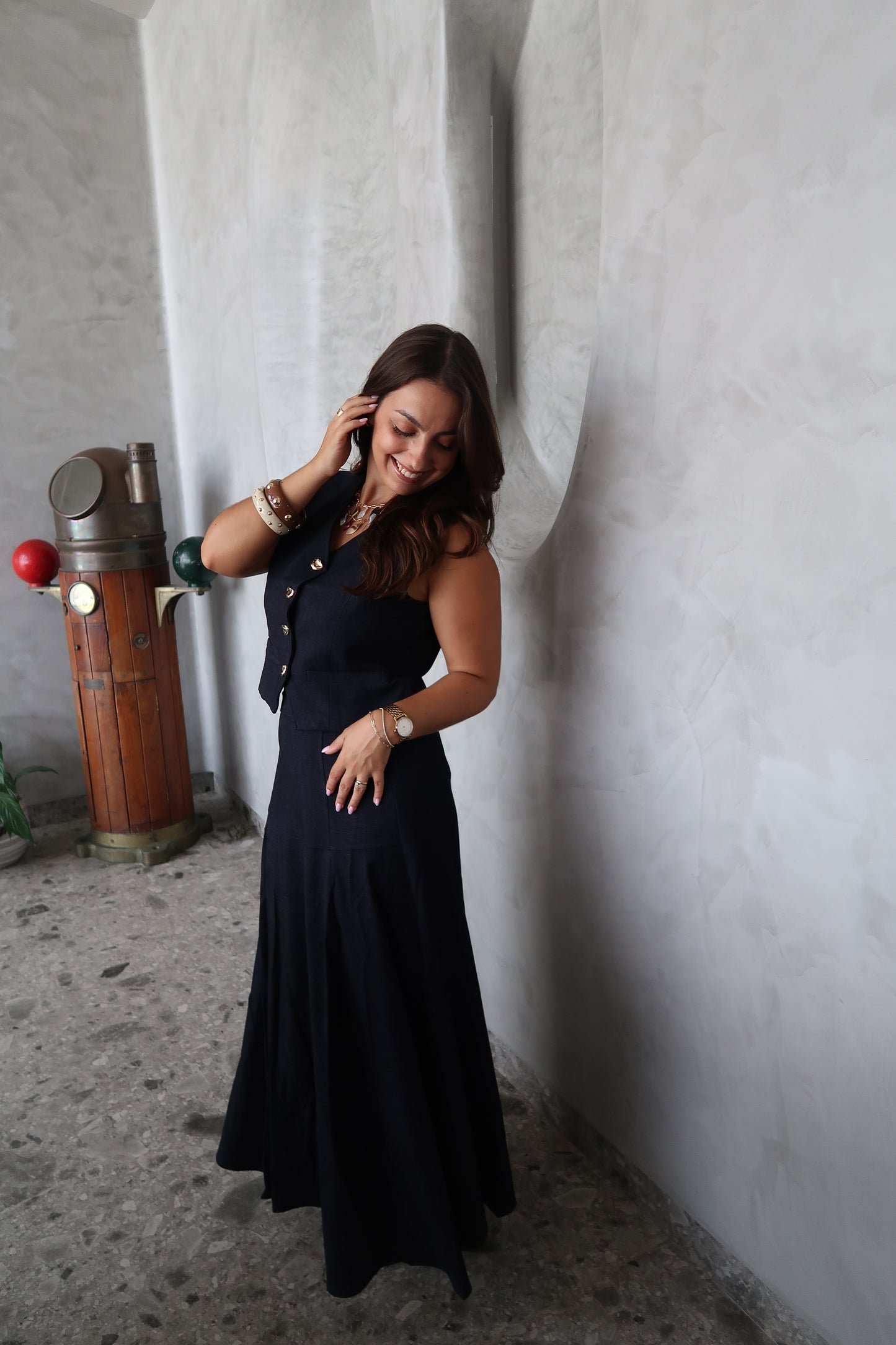 CONJUNTO DENIM ELEGANCE