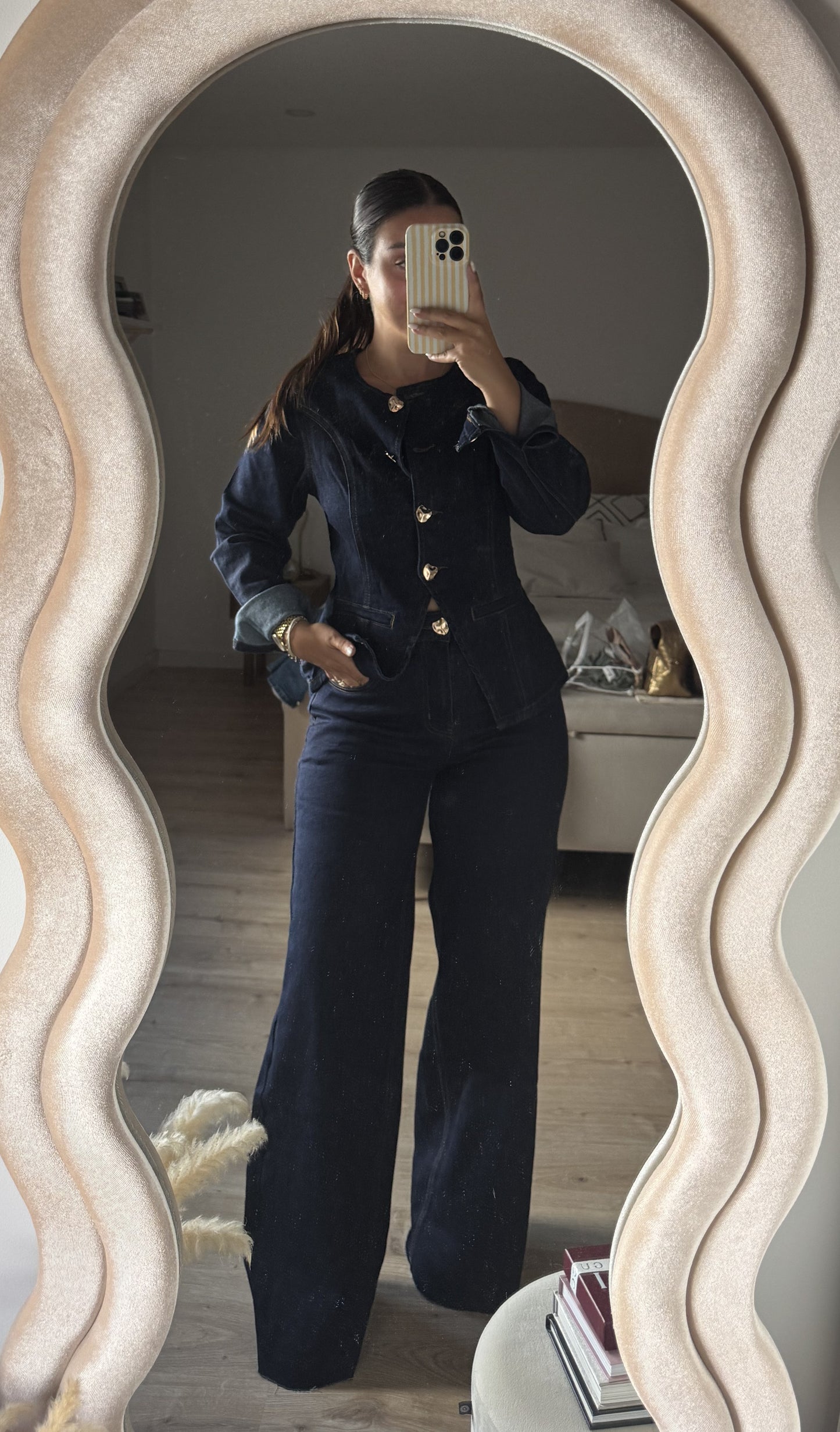 CONJUNTO DENIM GOLD