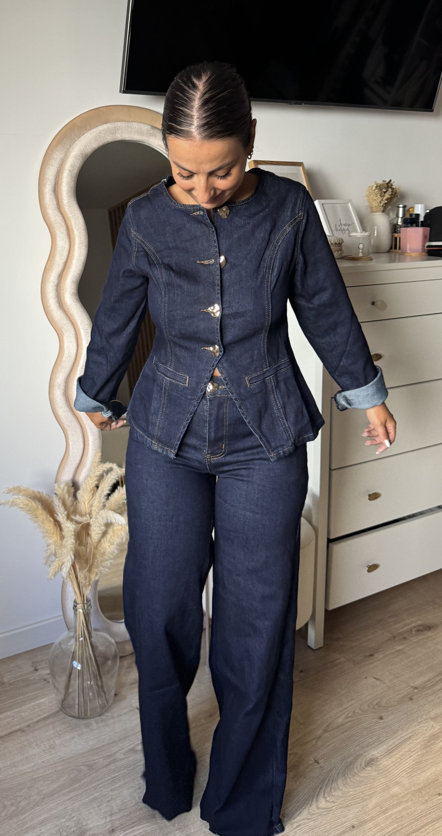 CONJUNTO DENIM GOLD