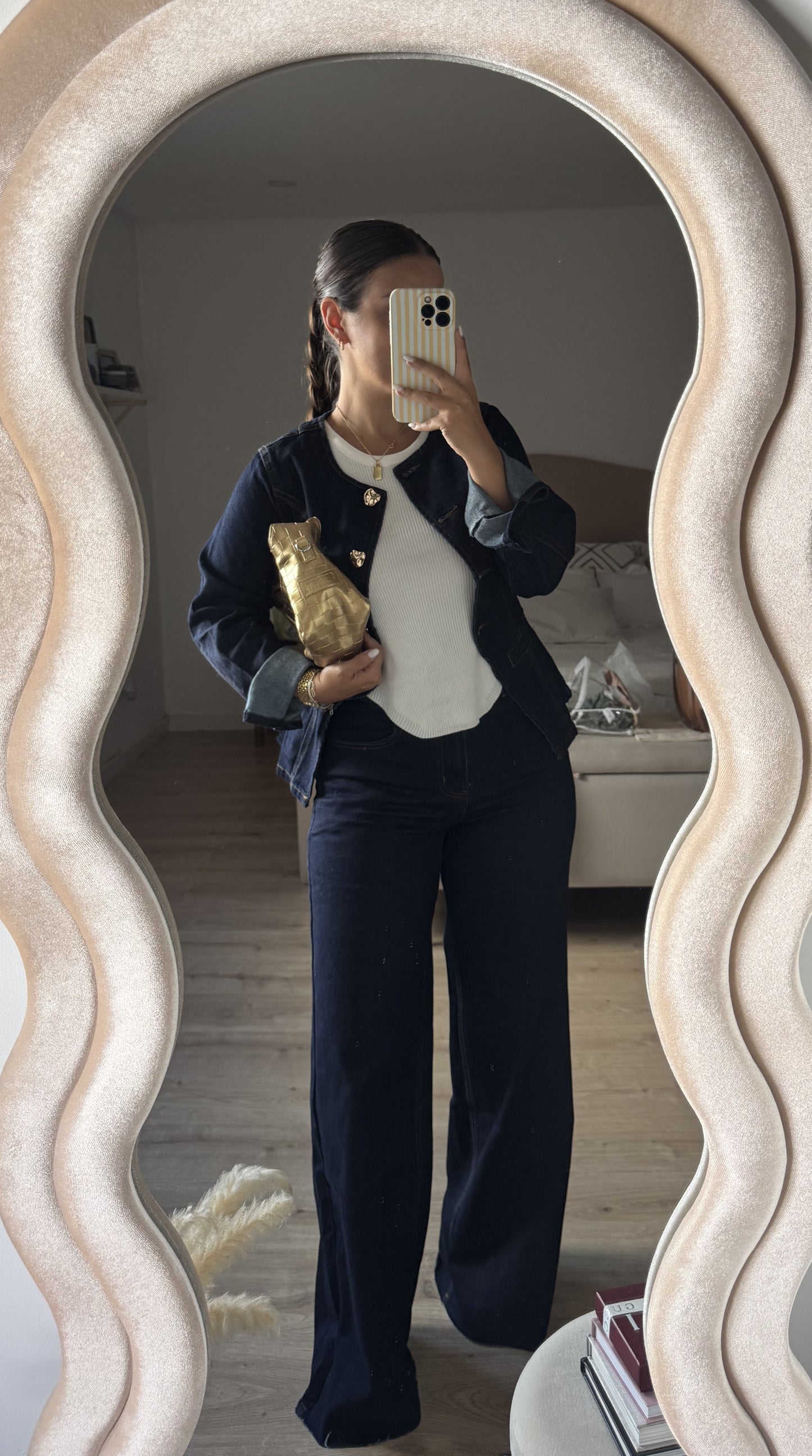 CONJUNTO DENIM GOLD