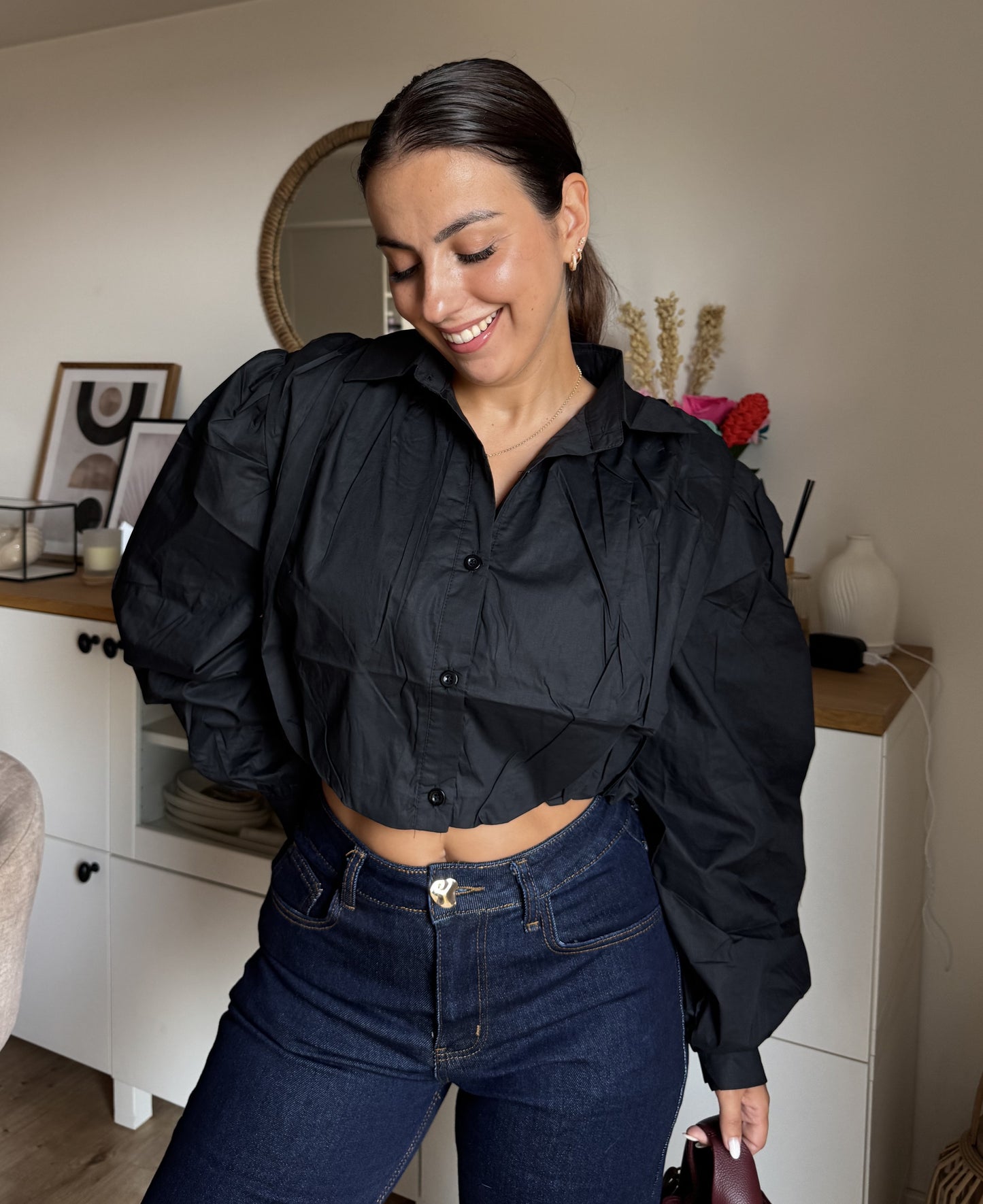 CAMISA CROPPED HARPER