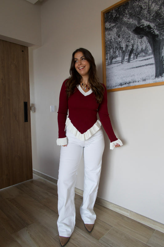 JEANS BRANCAS RACHEL