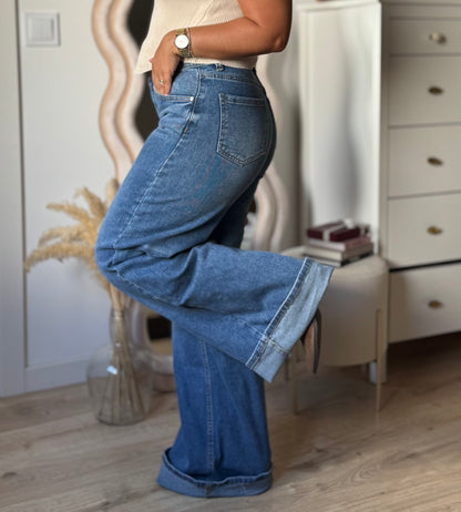 JEANS WIDE LEG SAFA