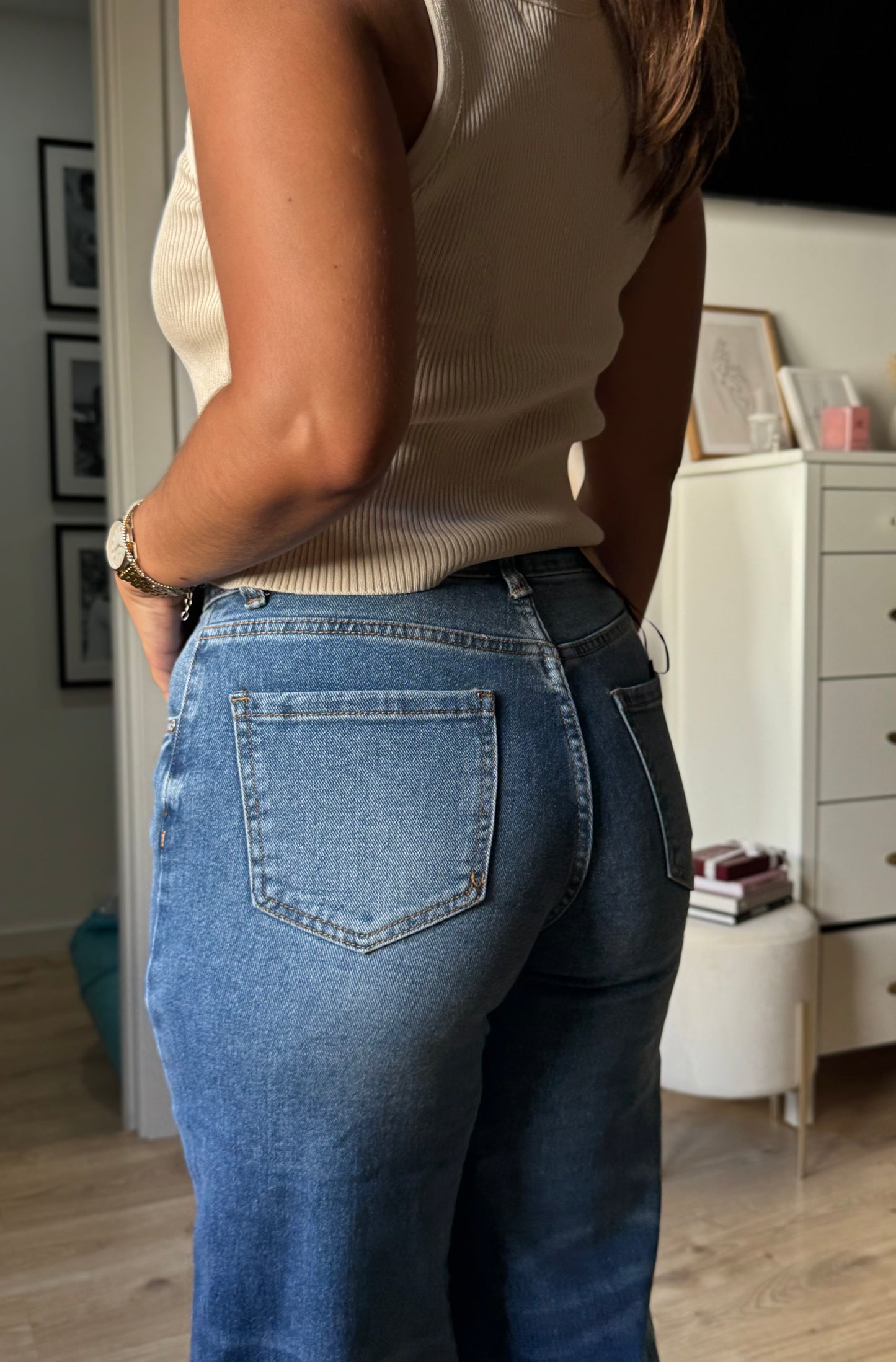 JEANS WIDE LEG SAFA