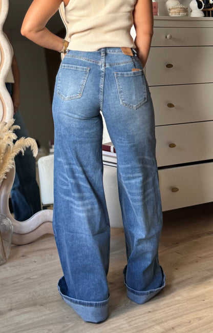 JEANS WIDE LEG SAFA