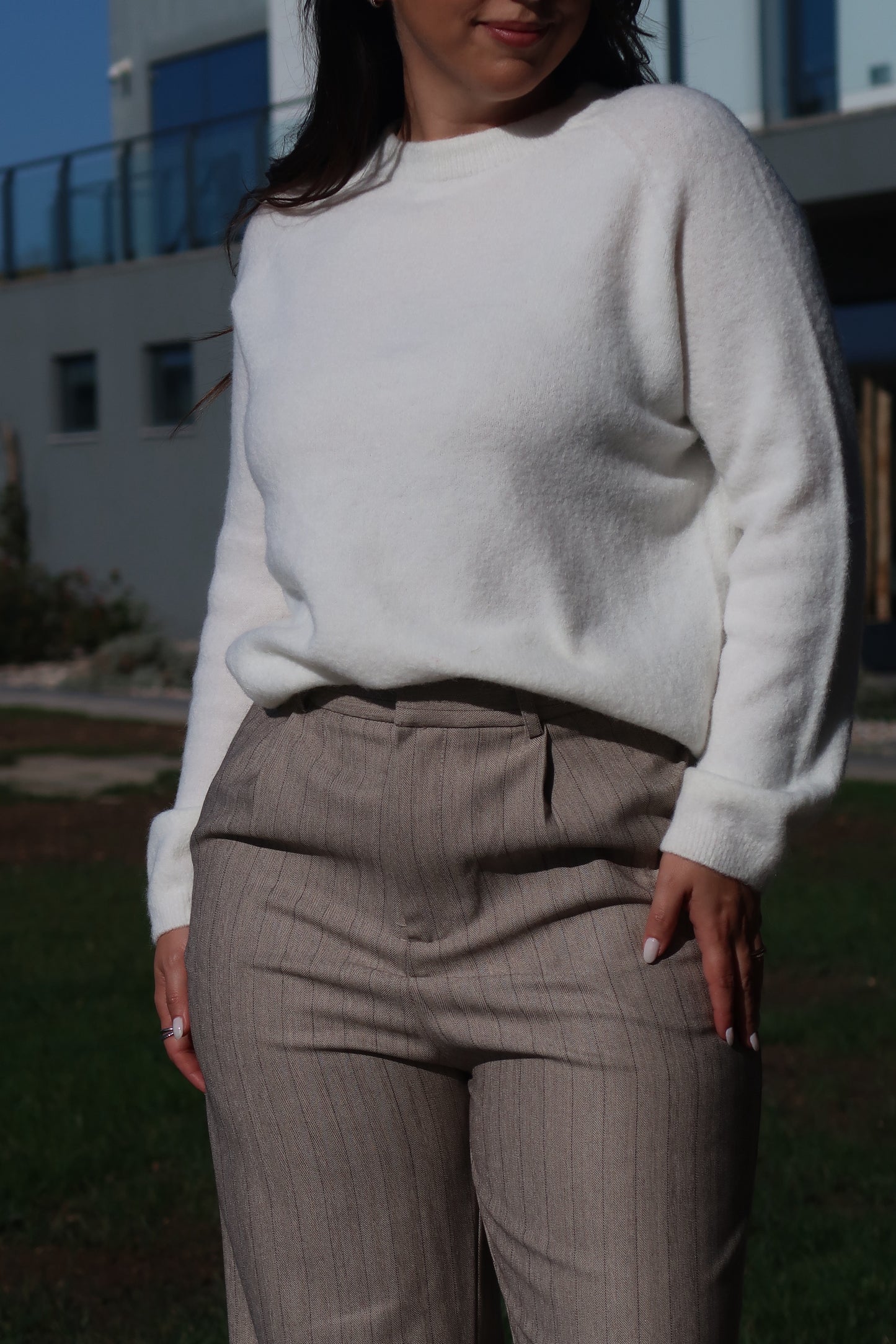 CALÇAS ALFAIATARIA BEIGE