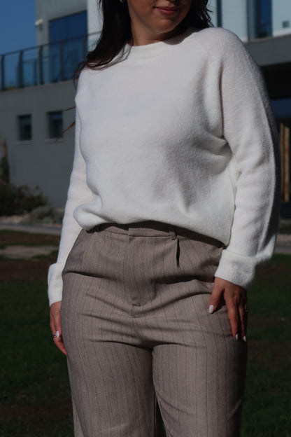 CALÇAS ALFAIATARIA BEIGE