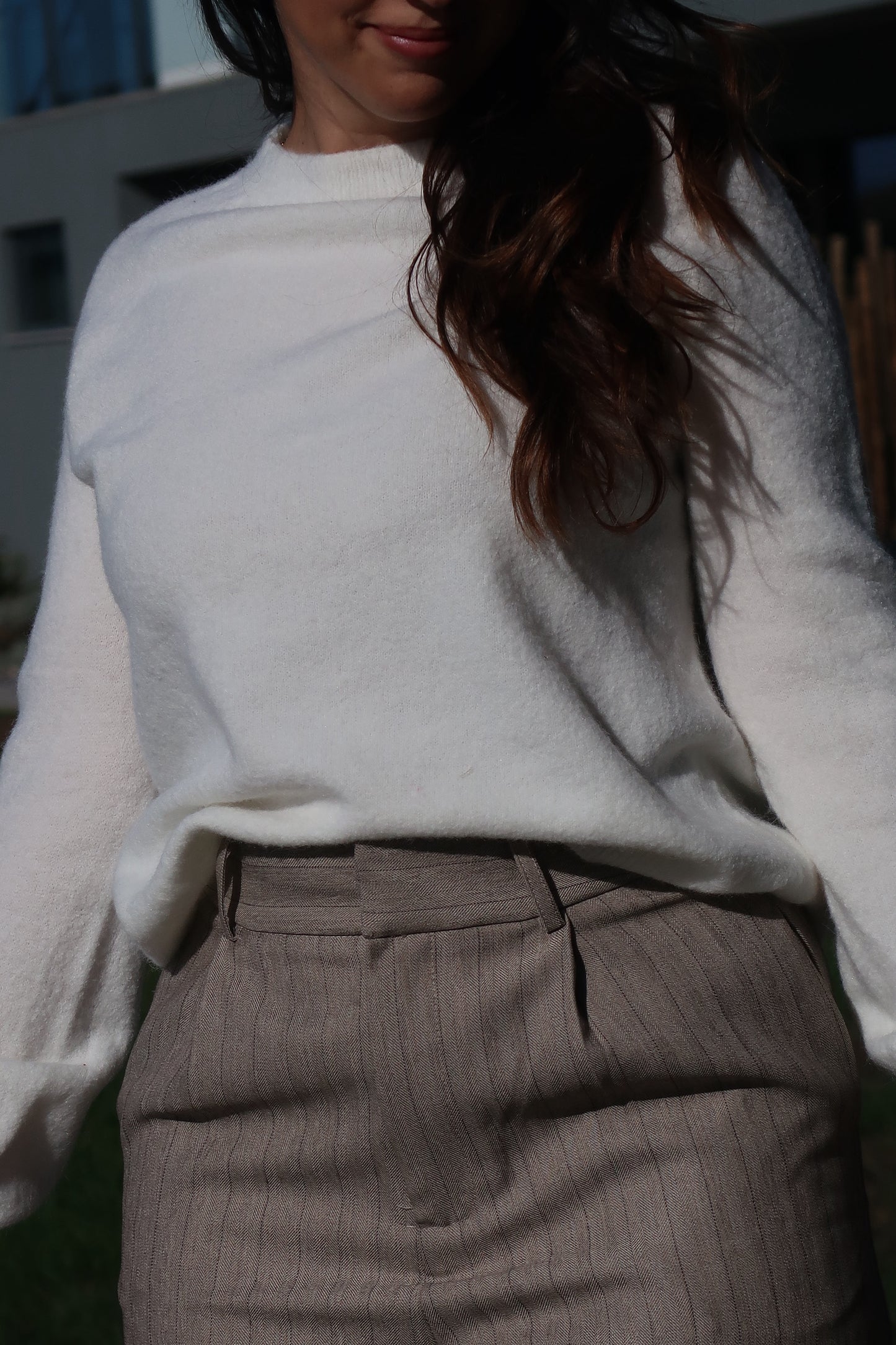 CALÇAS ALFAIATARIA BEIGE