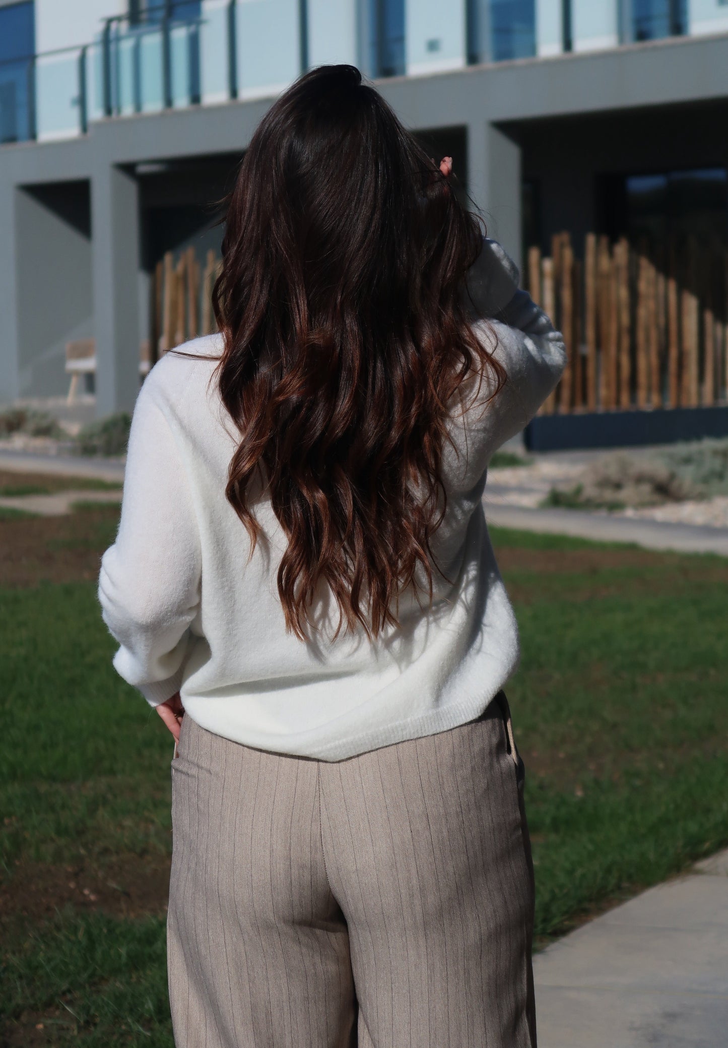 CALÇAS ALFAIATARIA BEIGE