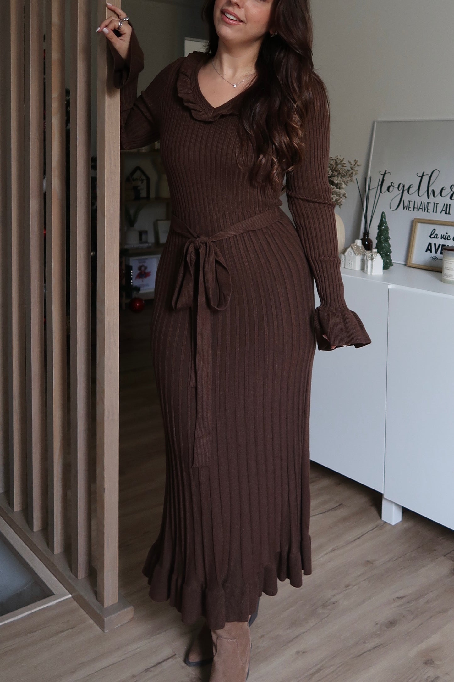 VESTIDO LATTE
