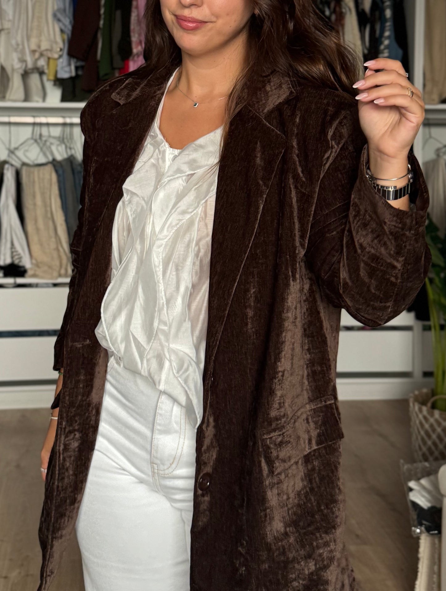 BLAZER VELVET