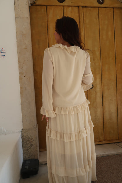 VESTIDO FOLHOS BOHO