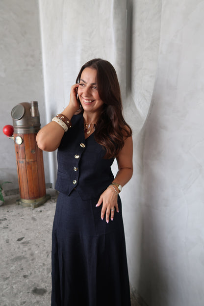 CONJUNTO DENIM ELEGANCE