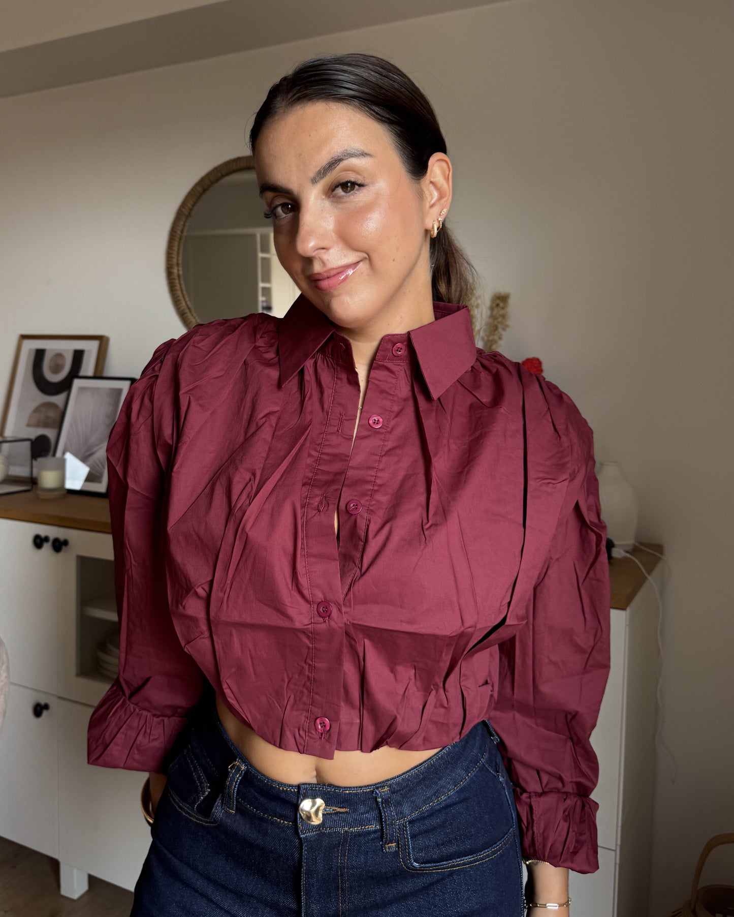 CAMISA CROPPED HARPER