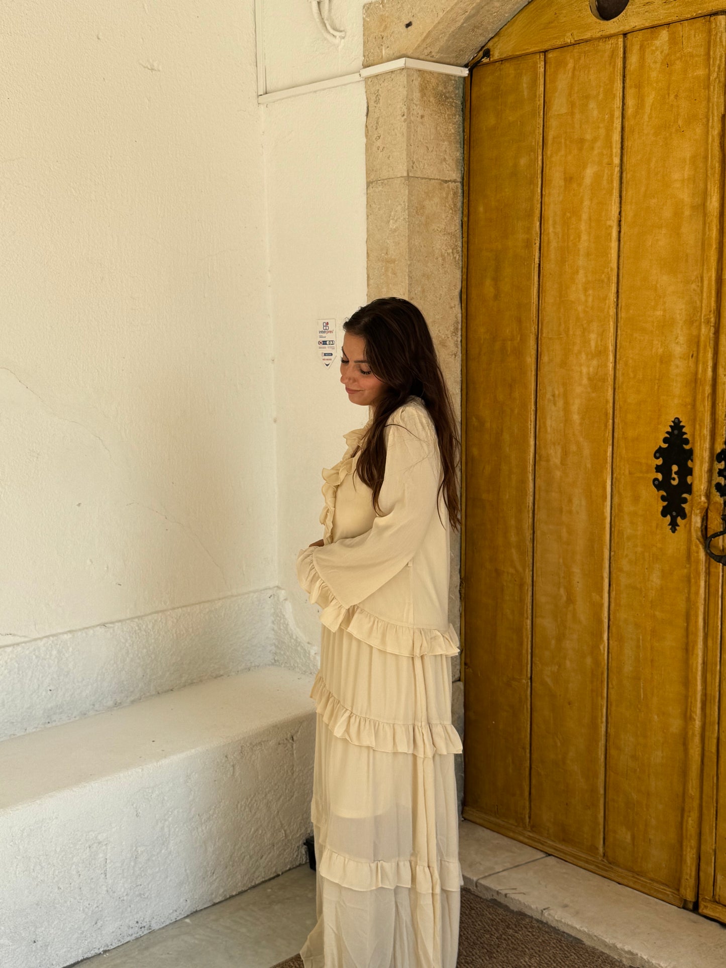 VESTIDO FOLHOS BOHO