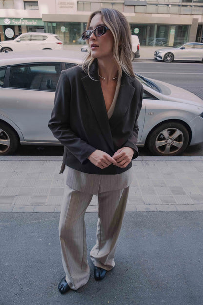 CALÇAS ALFAIATARIA BEIGE